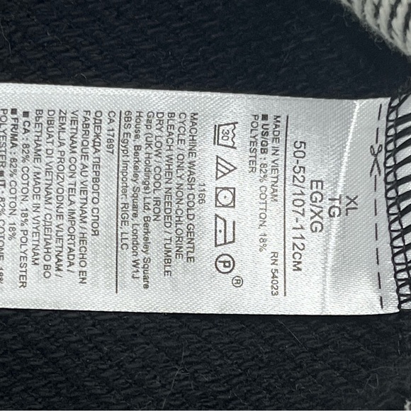 Banana Republic Jacket XL Black Snap Button Lightweight Bomber Style Preppy Men - Picture 10 of 15